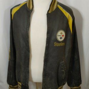 Vintage Pittsburg Steelers Official NFL Mens Black
